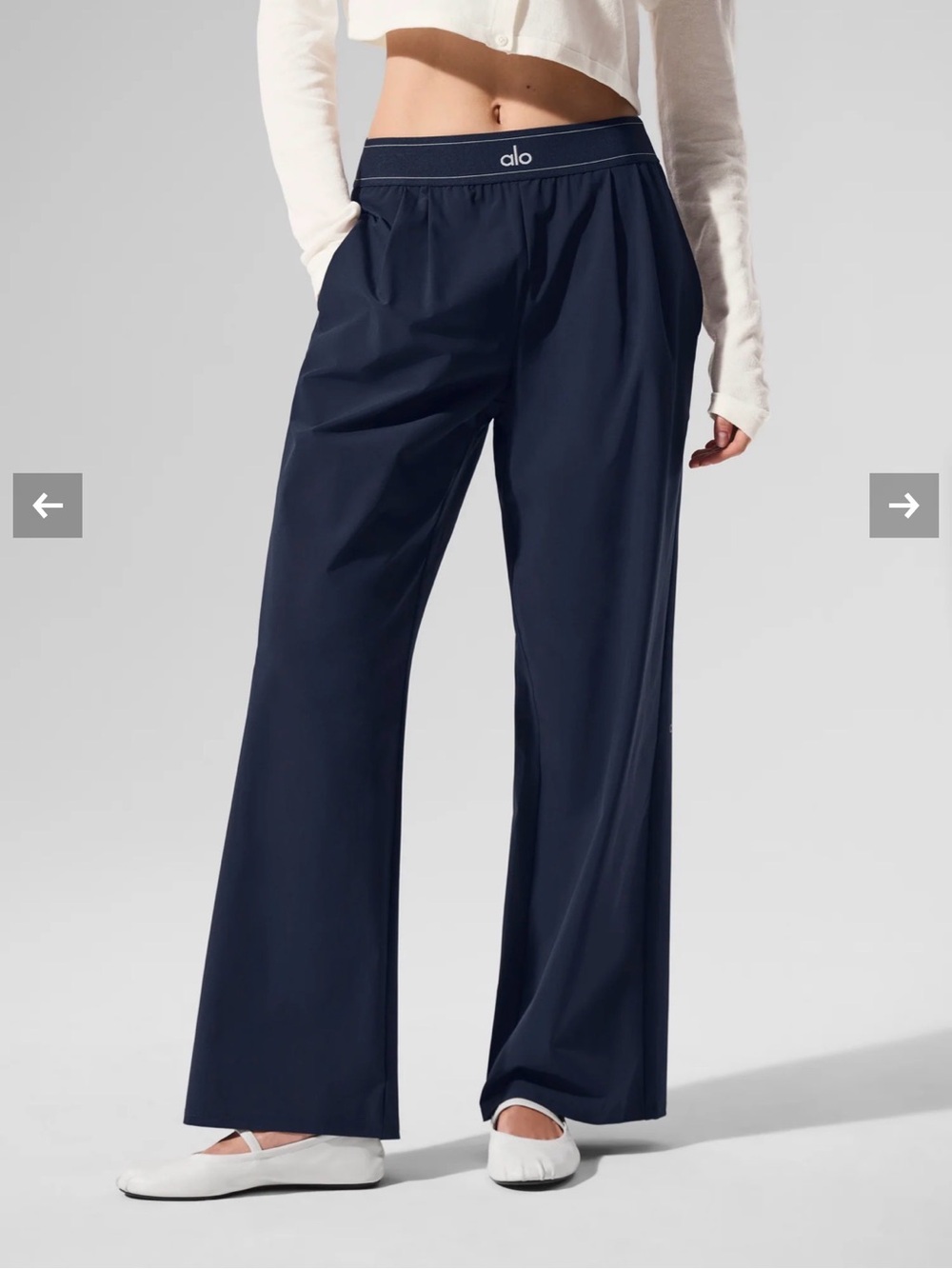 NEW Alo Suit Up Trouser- Small